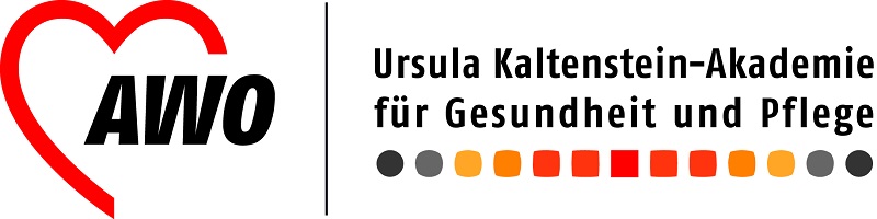 Logo der Ursula-Kaltenstein-Akademie für Gesundheit und Pflegeberufe und der Arbeiterwohlfahrt, zu der sie gehört
