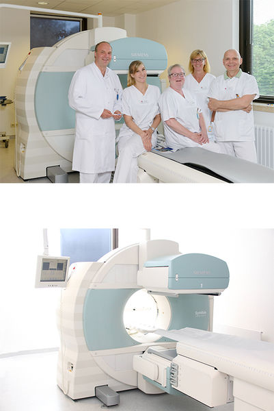 v.l.n.r.: Dr. med. R. Linke, Fr. N. Schüler, Fr. B. Korff, Fr. S. Müller, Hr. T. Schulz (nicht im Bild Fr. H. Neigert)