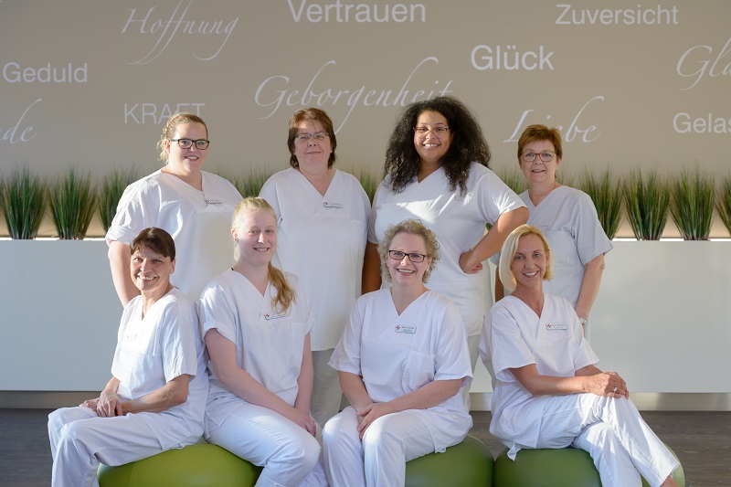 Gruppenfoto der Station 10 A - Medizinische Klinik I