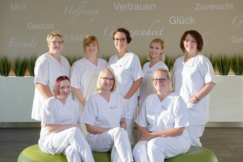 Gruppenfoto der Station 10 B - Medizinische Klinik I