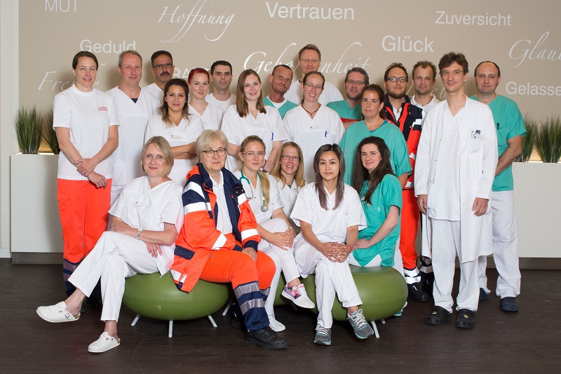 Gruppenfoto vom Team der Anästhesie am Klinikum Bremerhaven-Reinkenheide (Foto: Antje Schimanke)