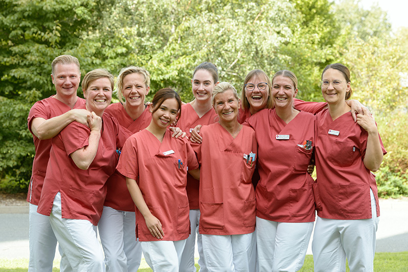 Gruppenfoto vom Team der Sektion Nephrologie und Dialyse am Klinikum Bremerhaven-Reinkenheide