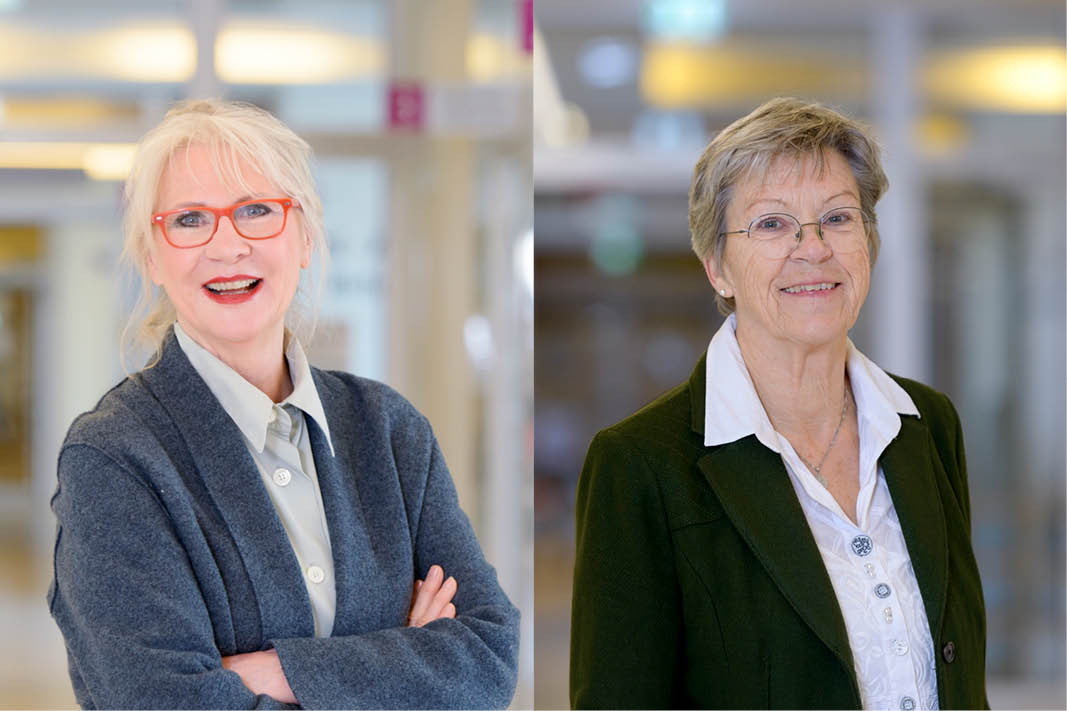 Stephanie Hallegger-Mahn und Ulrike Weichert, ehrenamtliche Patientenfürsprecherinnen am Klinikum Bremerhaven-Reinkenheide (Fotos: Antje Schimanke) Stephanie Hallegger-Mahn und Ulrike Weichert, ehrenamtliche Patientenfürsprecherinnen am Klinikum Bremerhaven-Reinkenheide (Fotos: Antje Schimanke)