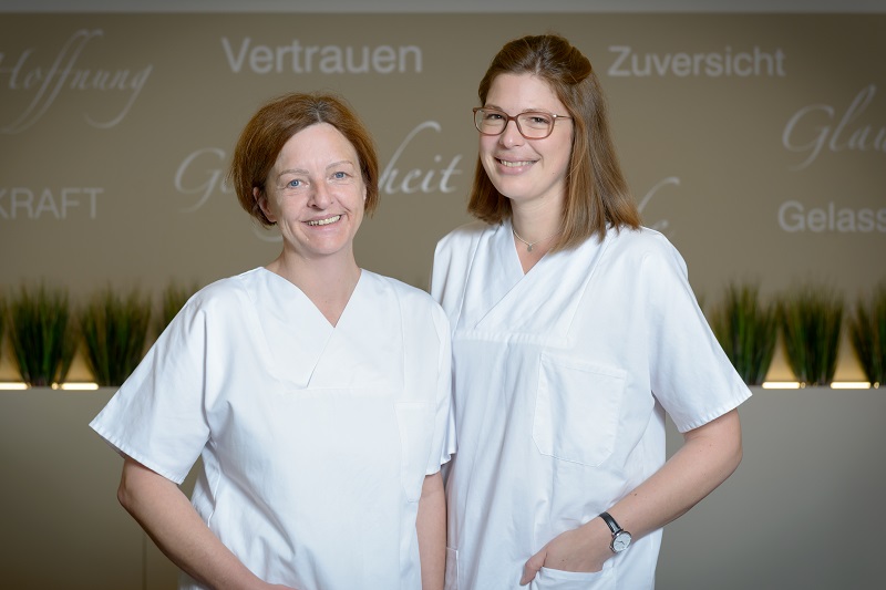 Silke Gercken-Riedel und Silke Blanck, Study Nurses des Hautkrebszentrums am Klinikum Bremerhaven-Reinkenheide