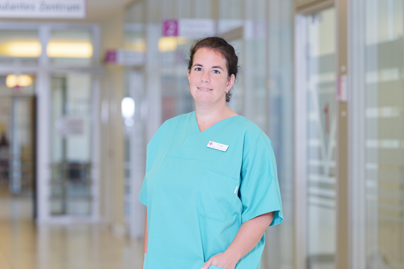 Alexandra Klatt, Oberärztin in der Klinik für Anästhesiologie und operative Intensivmedizin am Klinikum Bremerhaven-Reinkenheide (Foto: Antje Schimanke)