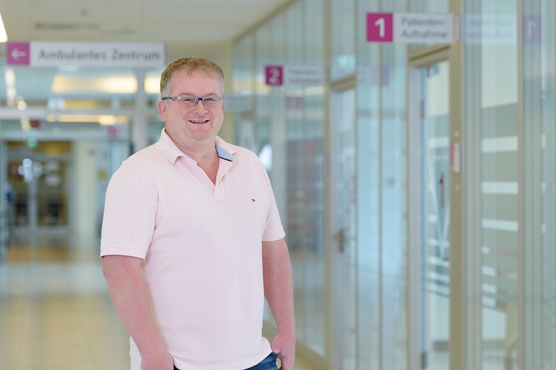 Marc Loitz, Krankenpfleger und stellvertretende Stationsleitung in der Zentralen Notaufnahme am Klinikum Bremerhaven-Reinkenheide (Foto: Antje Schimanke)