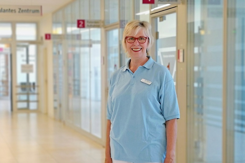 Iris Mittrowann, Diabetesberaterin in der Klinik für Gastroenterologie, Pneumologie, Onkologie, Diabetologie am Klinikum Bremerhaven-Reinkenheide (Foto: Antje Schimanke)