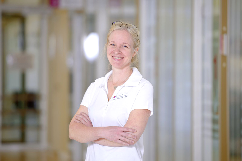 Dr. med. Anette Pack, Oberärztin und Leitung Schmerztherapie in der Klinik für Anästhesiologie und operative Intensivmedizin am Klinikum Bremerhaven-Reinkenheide (Foto: Antje Schimanke)