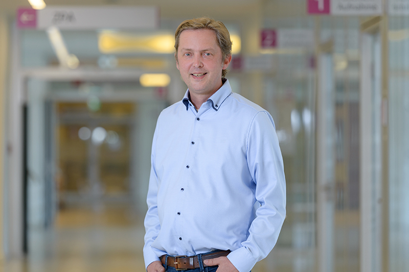 Jens Pioch, Leitung OP-Management und Zentrum Ambulantes Operieren am Klinikum Bremerhaven-Reinkenheide (Foto: Antje Schimanke)