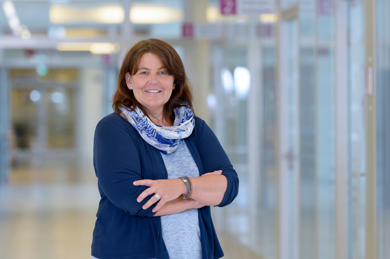 Tanja Rosenbrock, Krankenpflegerin und Leitung der Station 2B im Behandlungszentrum für Psychiatrie, Psychotherapie und Psychosomatik am Klinikum Bremerhaven-Reinkenheide (Foto: Antje Schimanke)