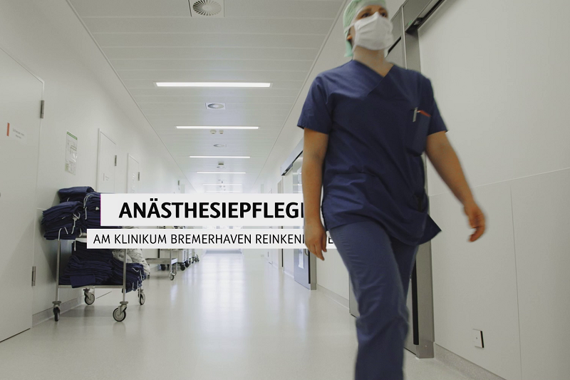 Standbild aus dem Video zur Anästhesiepflege am Klinikum Bremerhaven-Reinkenheide (Video: Dan Vogt) Standbild aus dem Video zur Anästhesiepflege am Klinikum Bremerhaven-Reinkenheide (Video: Dan Vogt)