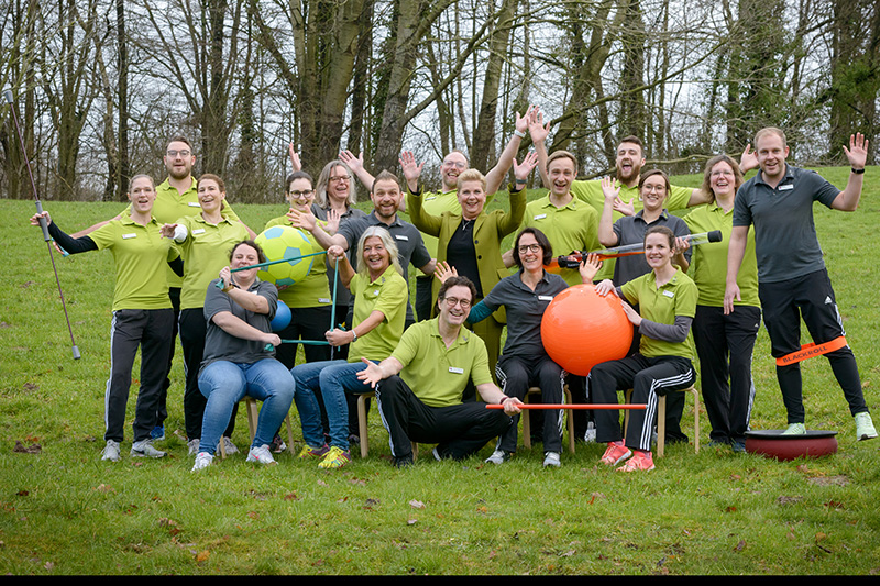 Das Team vom Zentrum Ambulante Rehabilitation Reinkenheide (Foto: Schimanke)