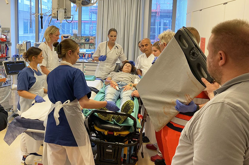 Impressionen vom Tagesworkshop zur Behandlung von Polytrauma-Verletzten (Foto: Reichstein)